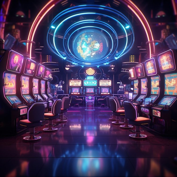 Antarmuka aplikasi sarang 777 menampilkan meja kasino langsung blackjack dan roulette